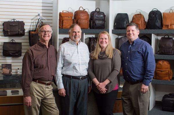 John Heth, Jeff Heth, Katie Lentine and Doug Bickel.