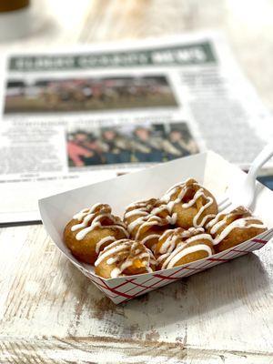 Pumpkin mini donuts. Delicious!!