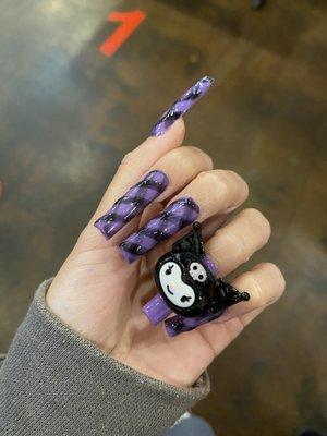 Kuromi nails!