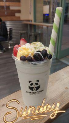 Coconut Acai Frappe