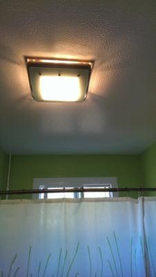 Bathroom light/fan.