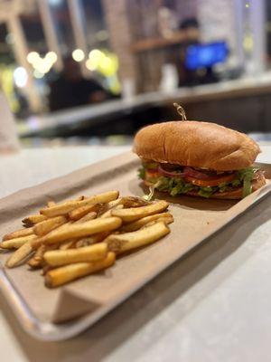 Fried Oyster BLT- $18, not many oysters, thick bread. The bacon jam was more like a "paste". No bits of bacon.