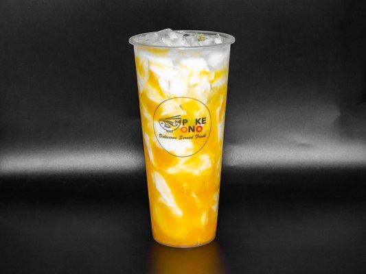 MANGO MILK CLOUD WITH MANGO BOBA