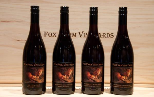 a few of our small-batch, single-vineyard pinot noirs