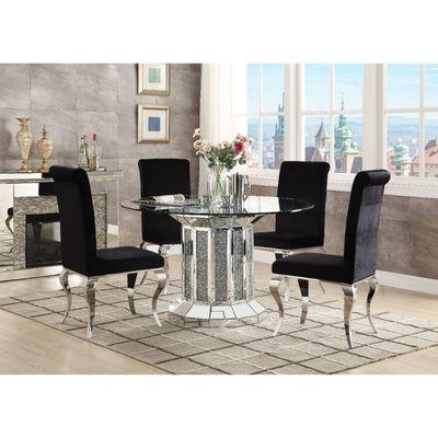 Modern and elegant dining table set.