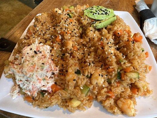 Shrimp fried rice