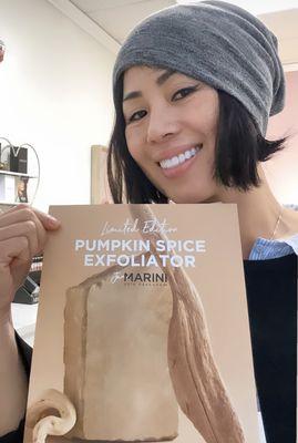 What's news at PinkTheory? 

Pumpkin Spice Exfoliator. Happy Fall