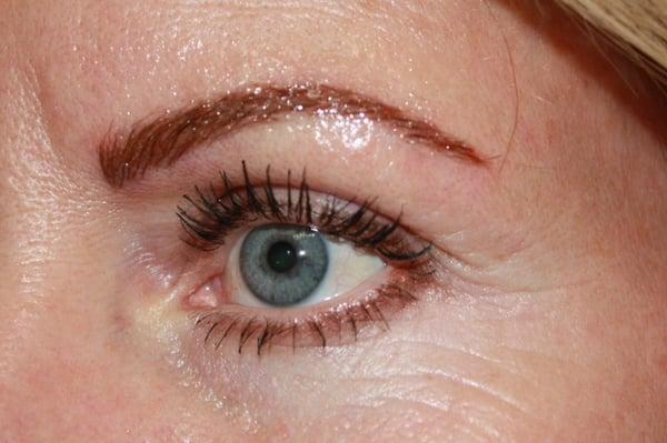 Permanent brows