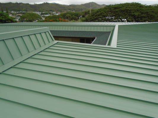 After Photo- Standing Metal Seam (Commercial)