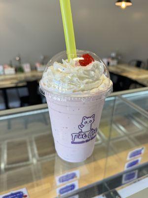 Very cherry chip milkshake