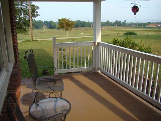 Enjoy the view and relax on the front porch.