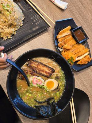 B1. Tonkotsu Ramen D1. Chicken Katsu