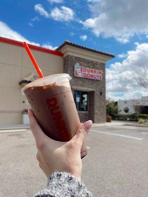 The new Brownie Batter Iced Coffee !