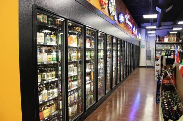 Huge beer collection. Craft beers? Now you don't need to go anywhere else!!!