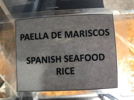 Where can you get Paella on a buffet?  Here!  Not every time, but it's good when it's here.