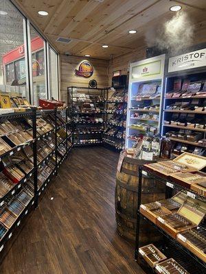 Nice cigar room