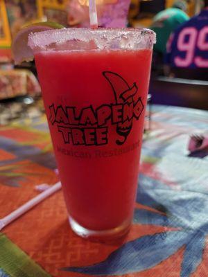 Strawberry margaritas