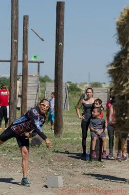 Spear Throw at MYLO Obstacle Fitness