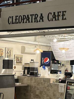 Cleopatra Café located in the design center in Santa Fe