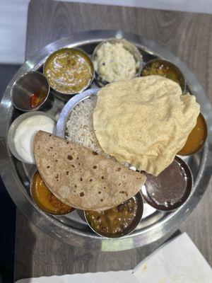 3. South Indian Thali