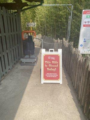 Kingda Ka has been closed all summer up to June 2023