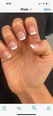 French gel with bling