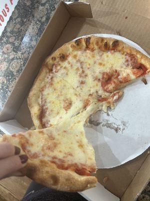 Small Traditional Round Cheese Pizza original owners so good!!