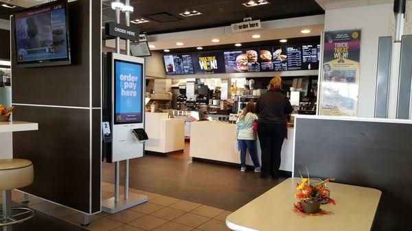 Front Counter at McDonald's Napoleon