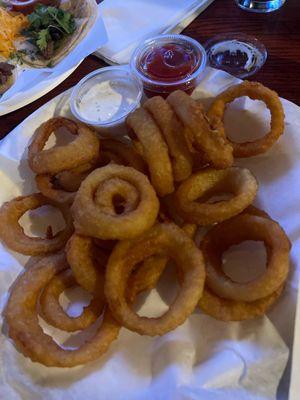 Cold onion rings