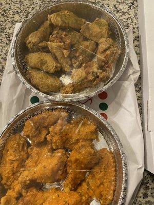 Wings- lemon pepper and Buffalo