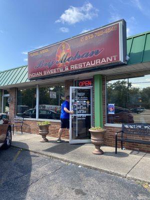 Restaurant front