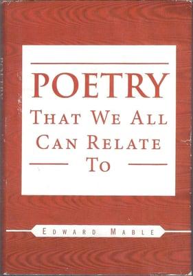 Patient Edward Maple published poetry book, featuring a poem dedicated to Dr. Mark Genco.