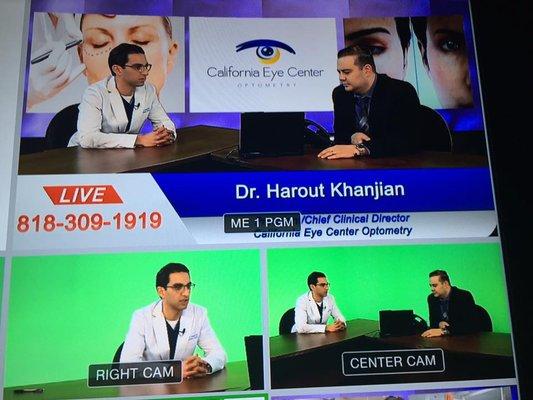 Oculoplastic Surgeon Dr. David Samimi live with Dr. Harout Khanjian