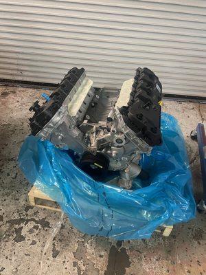 New engine delivered from Ford!