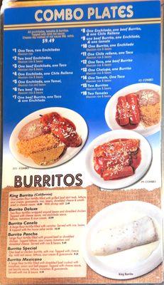 Combos/burritos