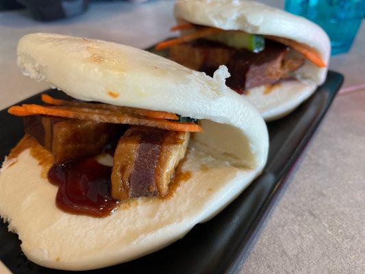 Steamed 11. Steam Buns with Pork Belly