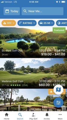 Just a heads up this is false advertisement. The photos of the the Stark course is actually a photo of Steele Canyon golf course