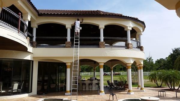 Painting the Exterior of home, Winter Garden FL