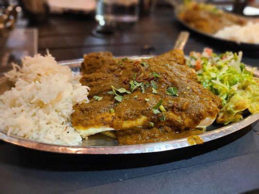 Lamb Enchiladas with Verde Sauce