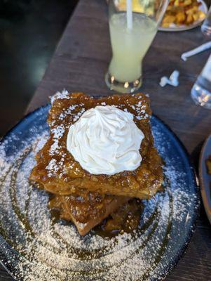 Peach Cobbler French toast