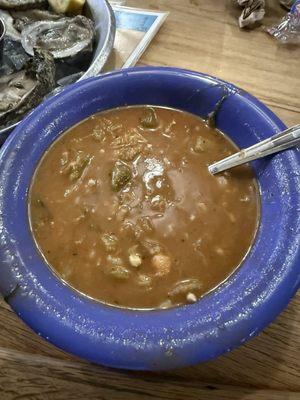 Seafood gumbo