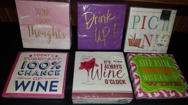 humorous & helpful - beverage napkins for sale