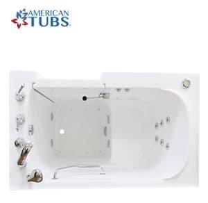 American Tubs walk-in bathtub is designed to deliver to you the safest, most comfortable, and most luxurious bath to suit your needs.