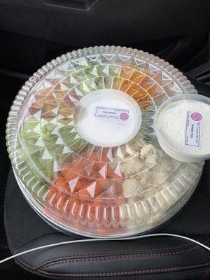 Medium veggie tray