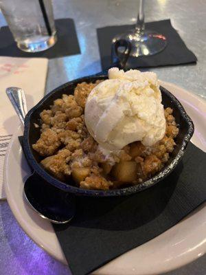 Apple crisp! Yum!