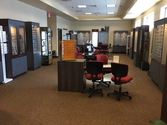 Our Optical Center where you can browse our collection of eyewear.