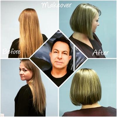 Are you ready for a Makeover? Our hairstylist Luiz Soares can get you a new Look. Call 781.321.2000 or text 857.415.9430