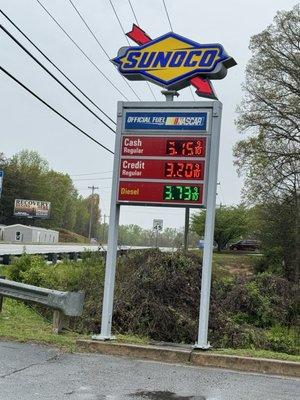 Today's gas prices!