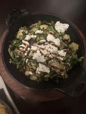 Brussel sprouts appetizer