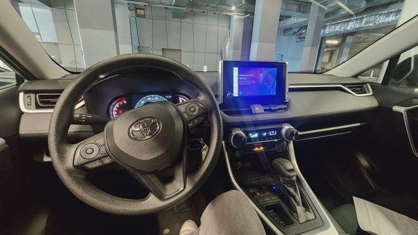 INTERIOR OF TOYOTA RAV4